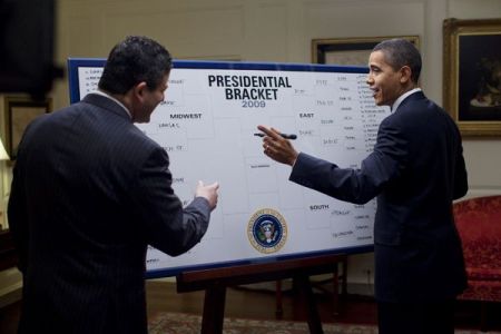 barack obama bracket 2010. Obama correctly picked just 19